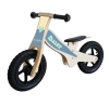 loopfiets met naam happy blauw