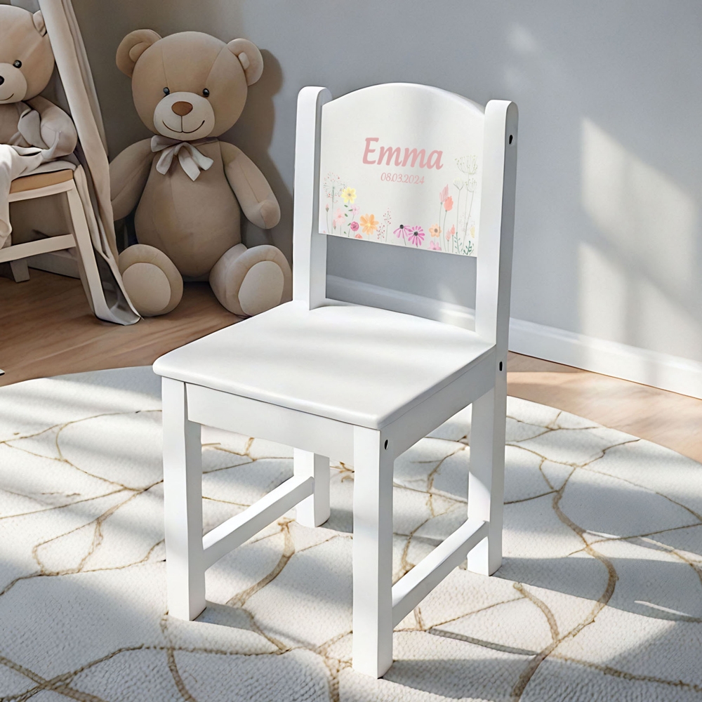 Kinderstoeltje met naam | Kraamcadeau met naam | Stoeltje spring
