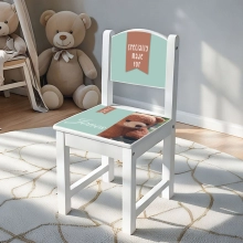 Stoeltje met naam special bear