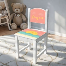 Stoeltje met naam sunshine