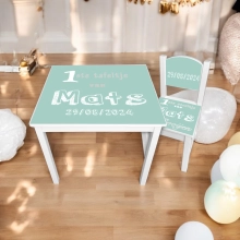 Tafel en stoeltje 1ste