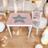 geboortestoeltje met tafel