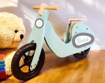 Loopscooter sierletter