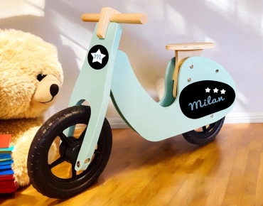 Loopscooter ster hoofdletter