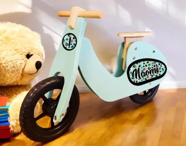 Loopscooter gekleurde panter