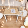 kindertafel en stoeltje