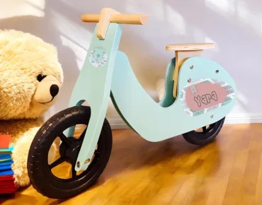 Loopscooter label ster