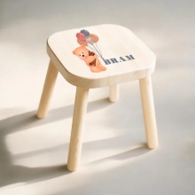 Kinderkrukje met naam beertje