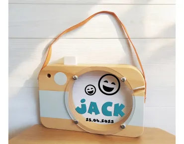 Spaarpot camera Smiley