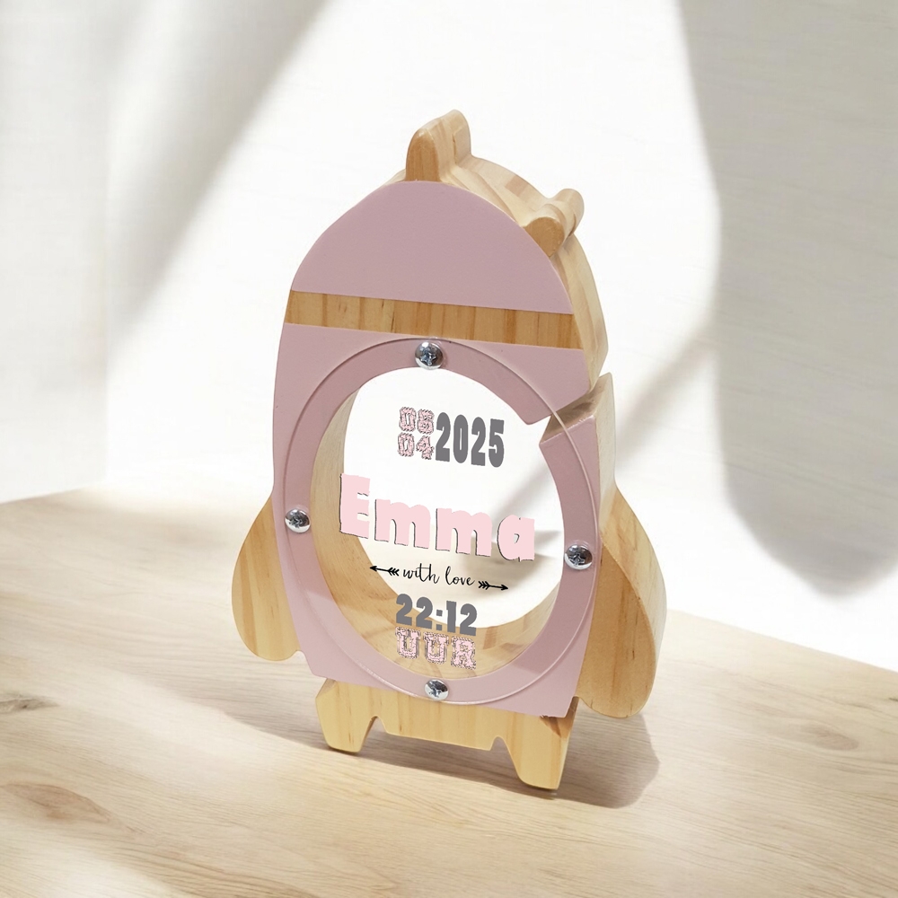 Spaarpot met naam | Kraamcadeau met naam | Gepersonaliseerd cadeau