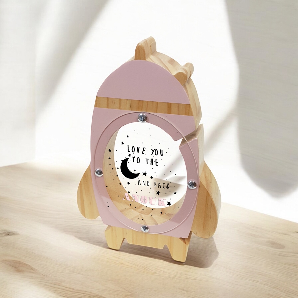 Spaarpot met naam | Kraamcadeau met naam | Gepersonaliseerd cadeau