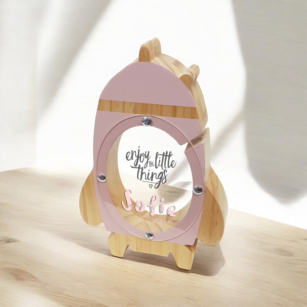 Spaarpot met naam | Kraamcadeau met naam | Gepersonaliseerd cadeau