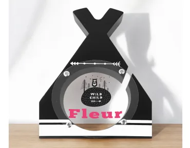 Spaarpot Tipi met naam Wild Child