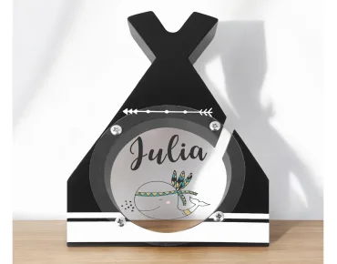 Spaarpot Tipi met naam Vis