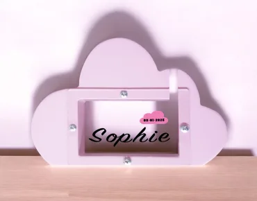 spaarpot met naam wolkje