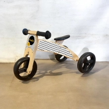 loopfiets 2 in 1 zigzag met naam
