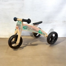 Houten loopfiets 2 in 1 Dierenrijk
