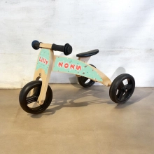 Loopfiets 2 in 1 confetti