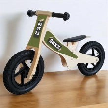 Loopfiets met naam Spikkels
