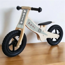 Loopfiets met naam hello