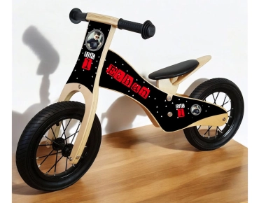 loopfiets met naam