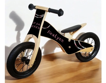Stoere meiden loopfiets kralen