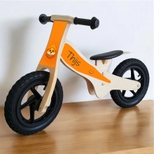 loopfiets met naam Oranje