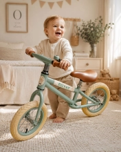 Loopfiets staal blitzy Beertje